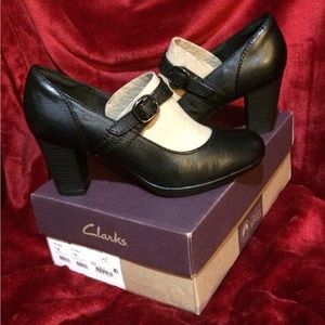 Clark’s Women’s; Size 7; Black Pumps; No Wear